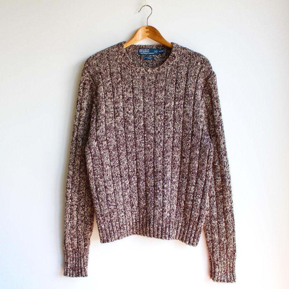 Vintage Polo Ralph Lauren Crew Neck Knit Sweater
